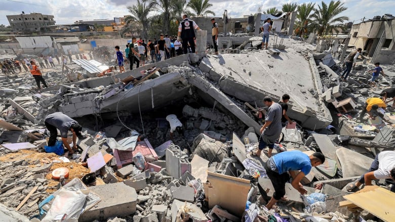 Protests erupt after explosion levels hospital in Gaza
