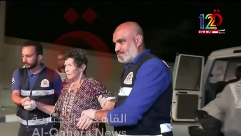 Egyptian state TV shows hostages taken into ambulances