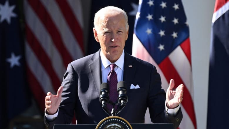 Hamas 'does not represent the vast majority' of Palestinians in Gaza, Biden says