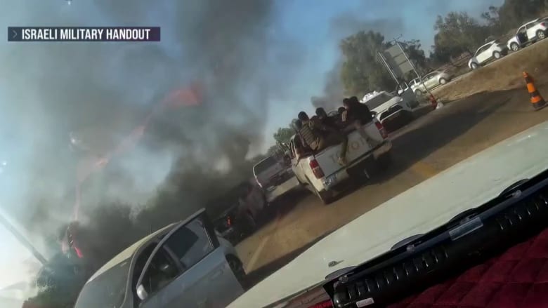 IDF shows journalists raw video of the Oct. 7 Hamas terrorist attack