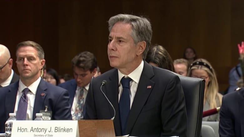 Blinken and Austin testify on aid for Israel and Ukraine at Senate hearing