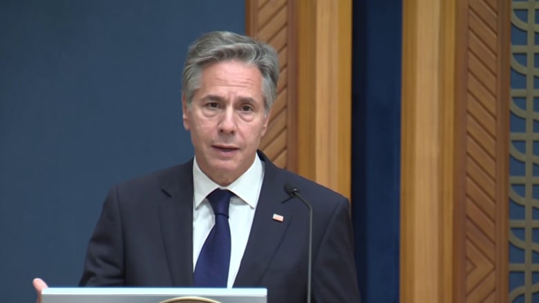 Blinken visits Saudi Arabia to ensure cooperation amid Israel-Hamas war