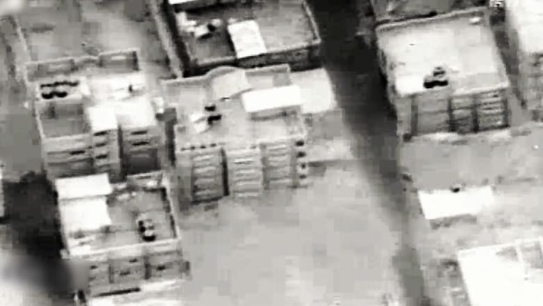 Israeli military video shows purports to show strikes on targets in Gaza and Lebanon