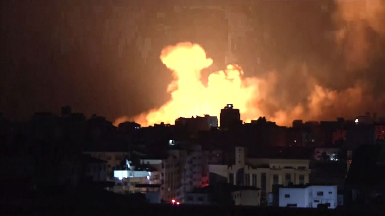 Gaza pounded by overnight Israeli airstrikes
