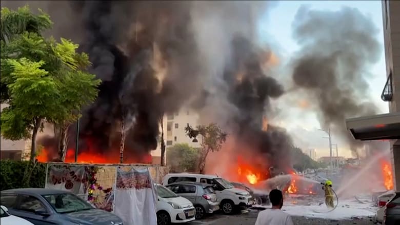 Tensions escalate after Palestinian militants launch airstrikes toward Israel