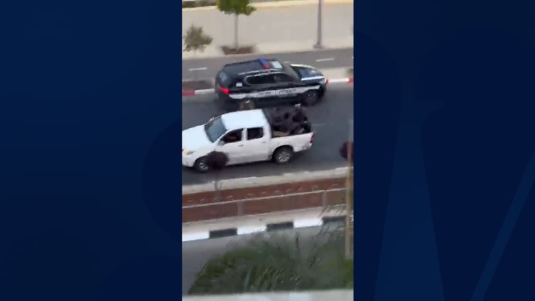 Videos show gunmen opening fire on Israeli streets