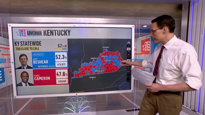 Steve Kornacki breaks down the Kentucky governor's race
