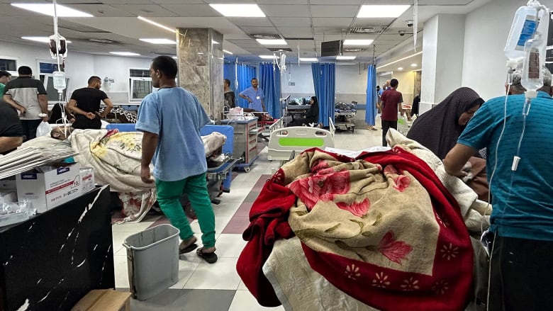 Audio: Surgeon at Gaza’s Al-Shifa hospital describes ‘bombardment everywhere’