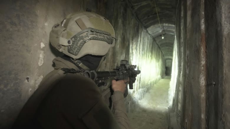 WATCH: Israel allows news cameras inside Al-Shifa tunnel