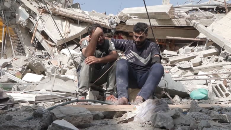 ‘We’re the only ones left’: Twin brothers lose family members in Gaza City airstrike