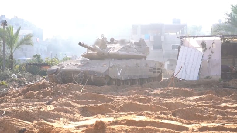 Israeli military release video showing battles in northern Gaza
