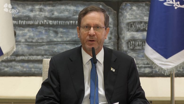 Israel is ‘ready’ for another humanitarian pause, President Herzog says