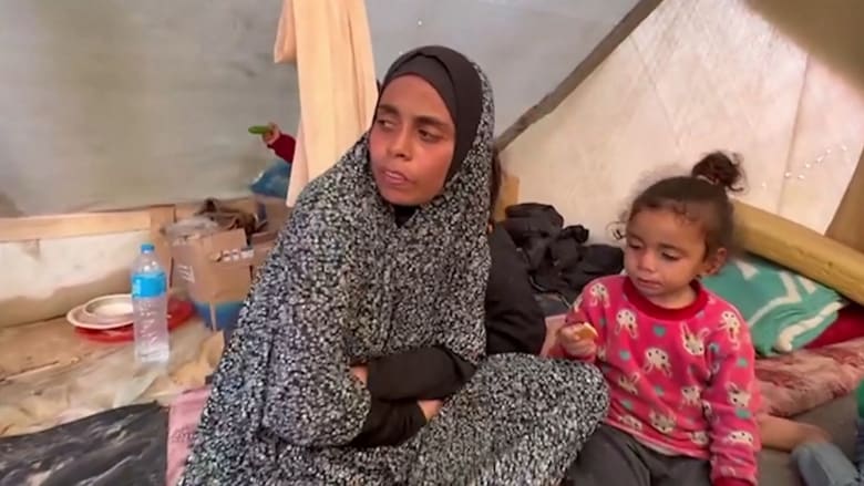 ‘We are dying of hunger’: Palestinian mother describes dire conditions in Rafah camp
