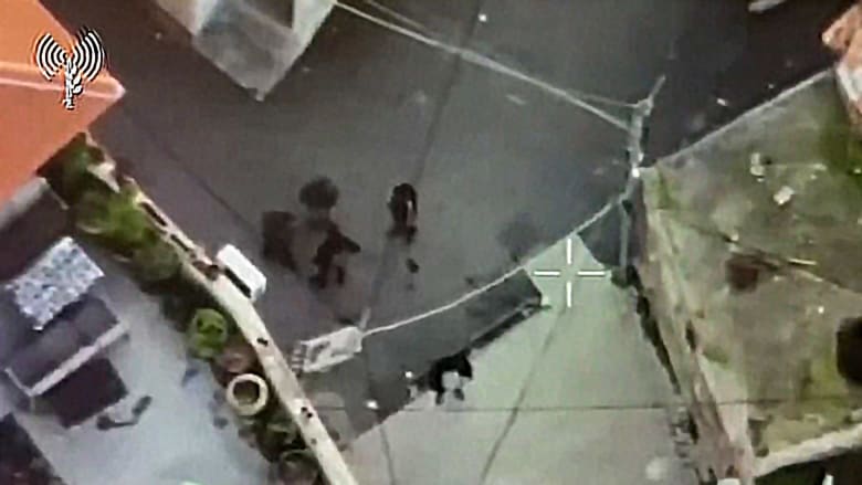 Israeli military videos said to show strikes in Lebanon, Syria and West Bank