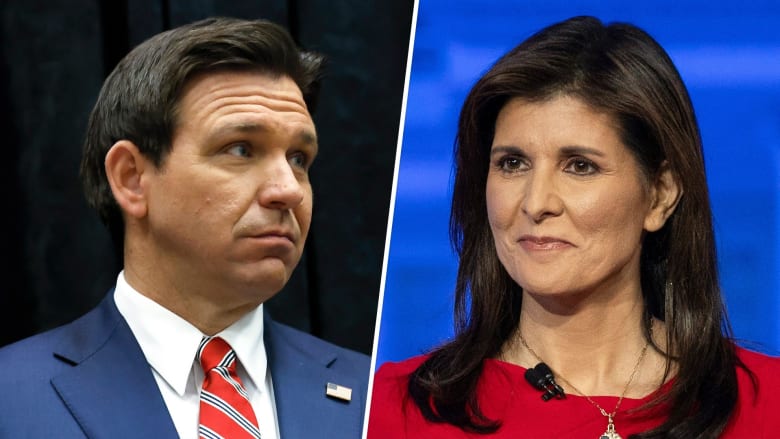 Nikki Haley, Ron DeSantis to face off, as Trump holds town hall