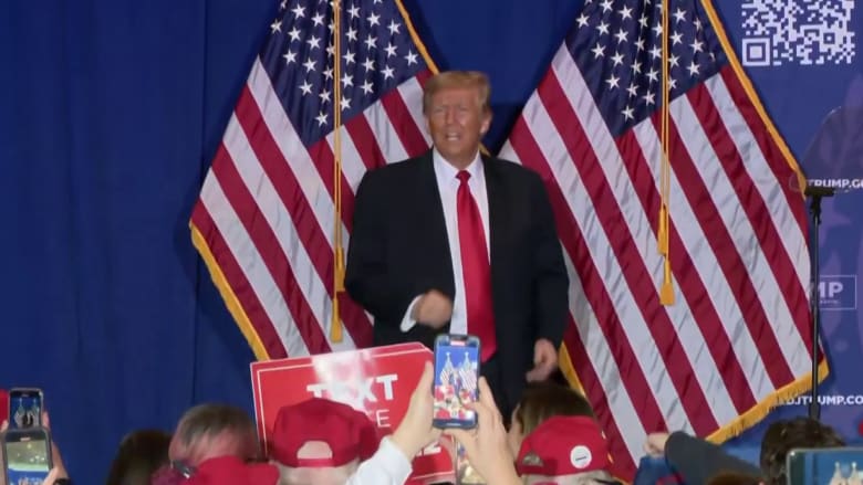 Trump looks for big NH win