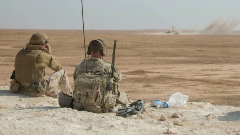 Iranian-backed militants launch missiles at U.S. military base in Iraq