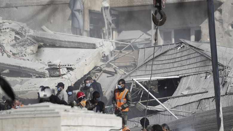Strikes in Damascus kill senior Iranian Revolutionary Guard officials