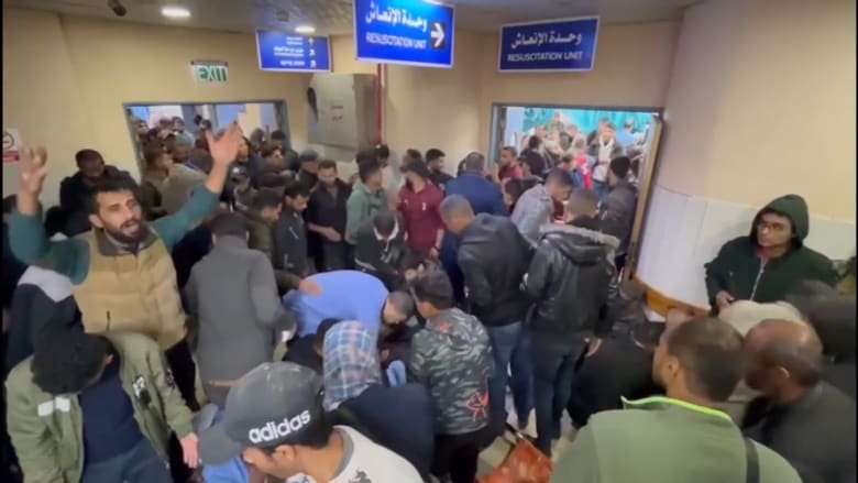 Doctor describes chaos at Nasser Hospital as health care services collapse