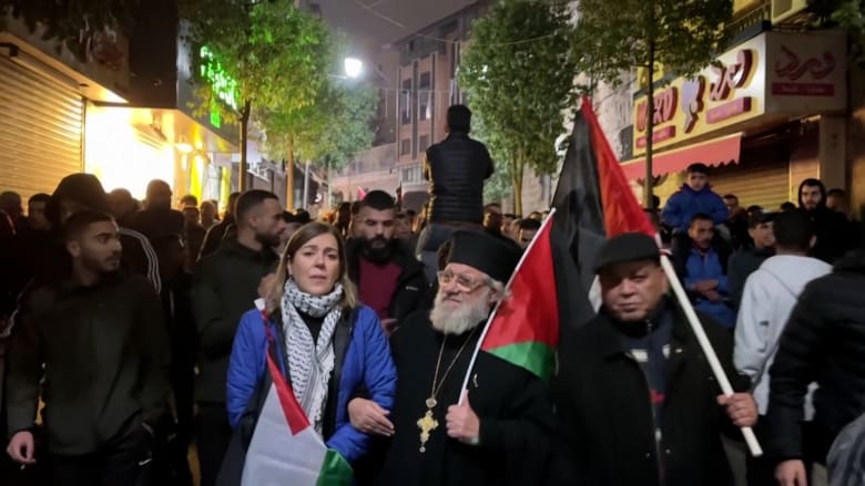Palestinians in Ramallah protest killing of Hamas official