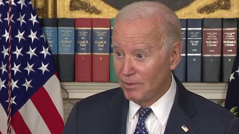 Biden says he's pushed world leaders for more aid to Gaza