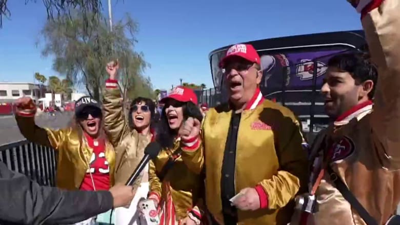 Fans share excitement ahead of the Super Bowl 2024