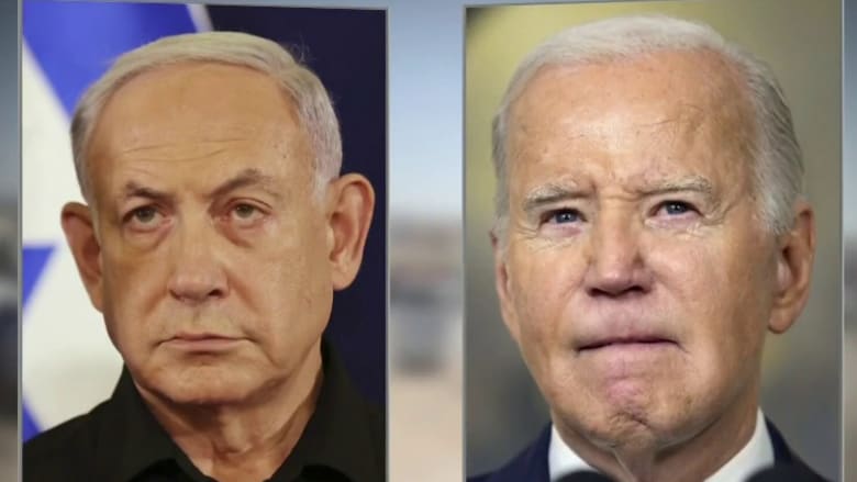 Biden tells Netanyahu Rafah incursions should not go ahead without plan to ensure civilians’ safety
