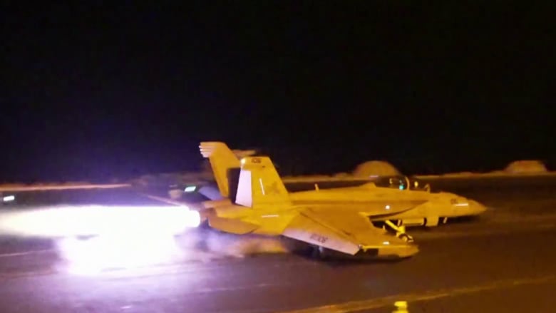 U.S. and U.K. conduct airstrikes on Houthi targets in Yemen