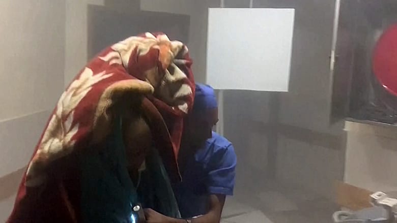 Video shows scenes of chaos and destruction inside Gaza's Nasser Hospital