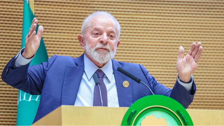 Brazil’s Lula compares Israel-Hamas war to the Holocaust