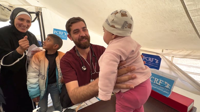 One-man medical center treats 100 children daily in Rafah tent camp