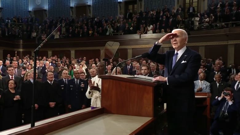 Biden’s big entrance: All 9 minutes of the president greeting people