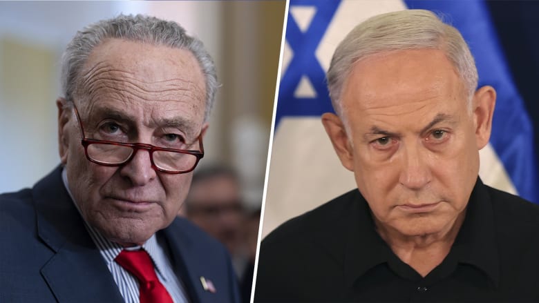 Chuck Schumer calls Netanyahu an 'obstacle to peace’