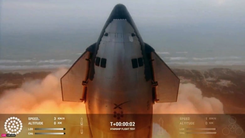 Watch: Highlights from SpaceX’s third Starship test flight