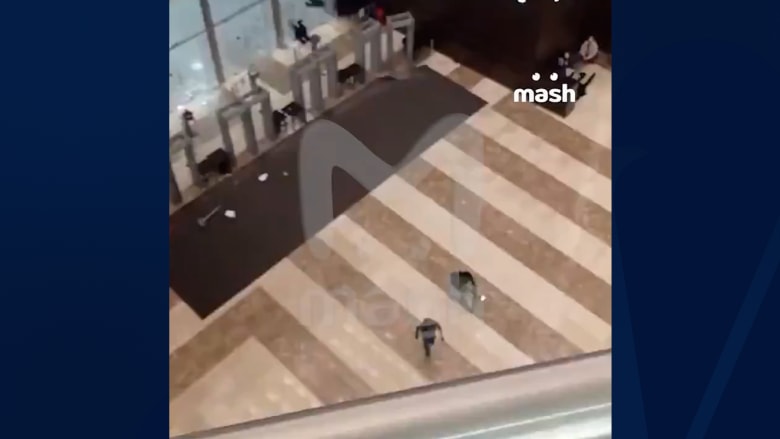 Witness videos show chaos, gunshots in Moscow concert hall