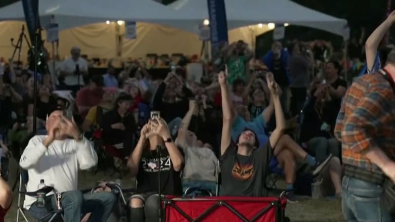 Tens of millions get stunning view of full solar eclipse