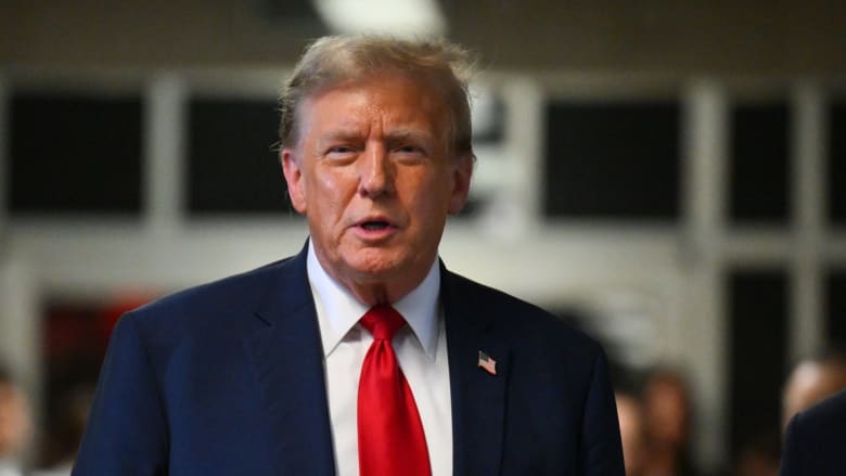 Trump calls hush money trial a ‘scam’ at end of first day