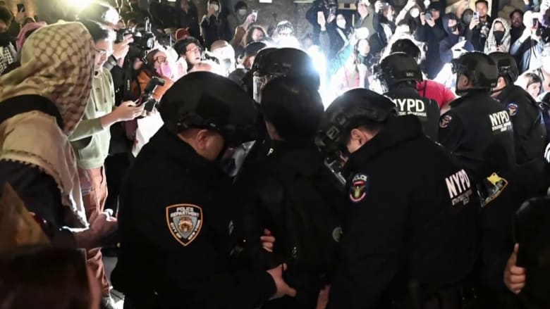 New York City mayor eyes 'outside agitators' in college protests