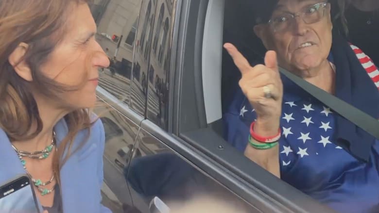 WATCH: Rudy Giuliani criticizes NYPD handling of Columbia protests