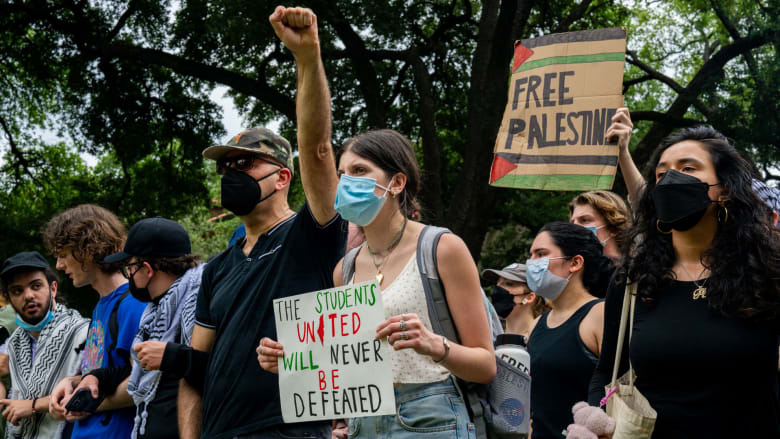 At least 34 arrested at UT Austin pro-Palestinian demonstration