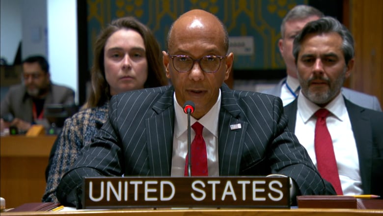 U.S. ambassador condemns Iran's attack on Israel during U.N. Security Council meeting