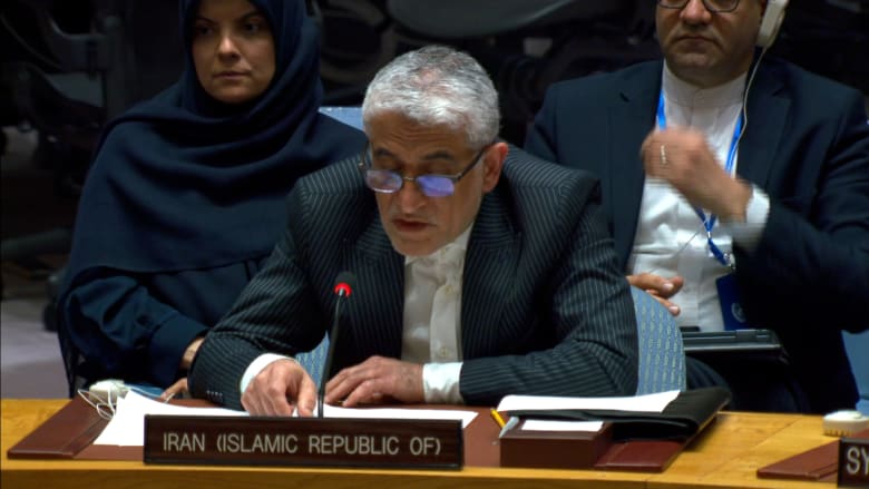 Iran doubles down on right to self-defense in U.N. Security Council address