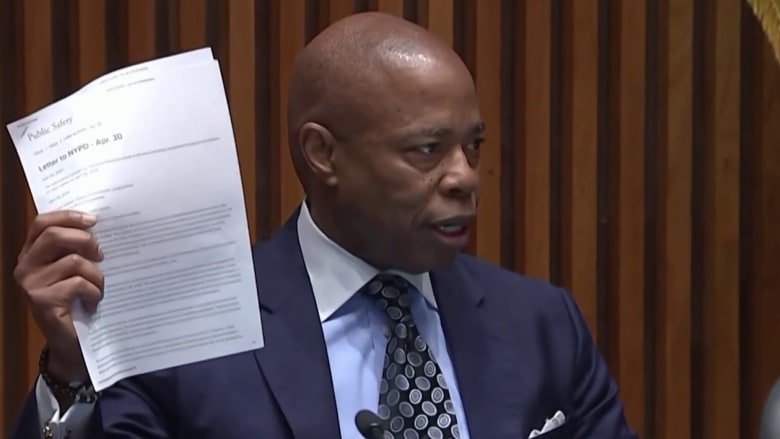 'We are going to protect our city': NYC mayor discusses raid on Columbia protesters