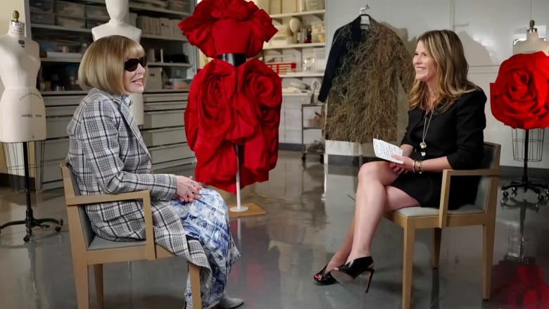 Anna Wintour talks to Jenna Bush Hager about Met Gala