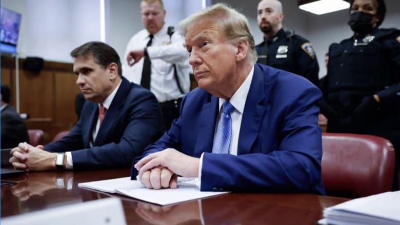 Judge clears press from Trump trial courtroom after admonishing defense witness