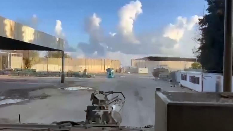 Video shows Israeli tanks entering the Gaza side of the Rafah crossing