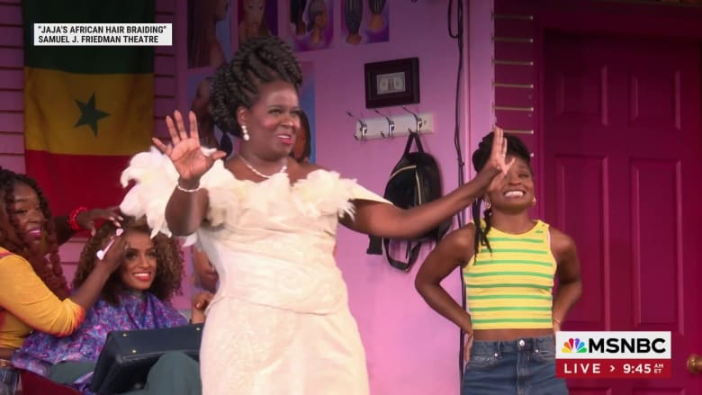 Broadway play 'Jaja's African Hair Braiding' up for five Tony Awards