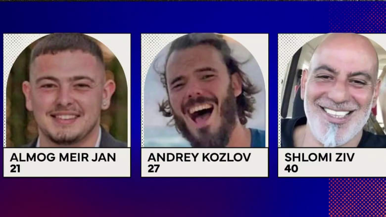 Which male hostages were rescued in Israel’s raid 