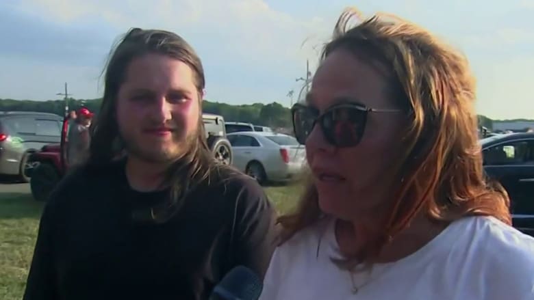 Attendees describe chaos at Trump rally after shots fired