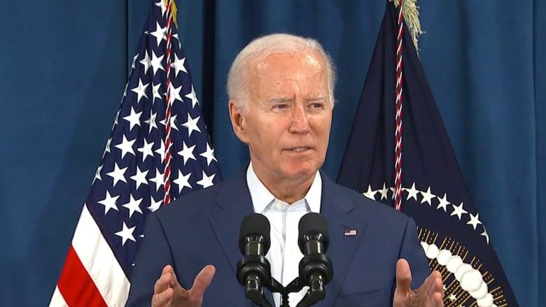 ‘We cannot be like this’: Biden speaks after shooting at Trump rally
